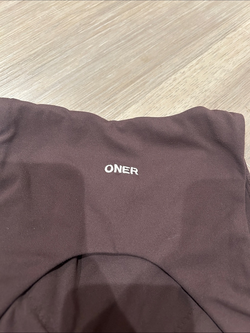 Oner Active SoftMotion™ high-neck sports bra in a brown - Picture 3 of 4